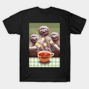 sloths waiting for breakfast T-Shirt